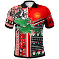 st-george-rugby-christmas-polo-shirt-custom-st-george-xmas-green-dragon-with-snowflakes-and-rugby-ball-polo-shirt