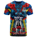 titans-aboriginal-rugby-anzac-day-custom-watercolour-t-shirt-remembrance-indigenous-titans-with-poppy-flower
