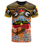 australia-naidoc-week-2023-custom-t-shirt-naidoc-week-2023-timeline-with-aboriginal-inspired-dot-art-painting-and-aussie-gecko