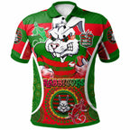 rabbitohs-rugby-polo-shirt-custom-angry-rabbitohs-100-south-personalised-player-and-number-aboriginal-pride-polo-shirt