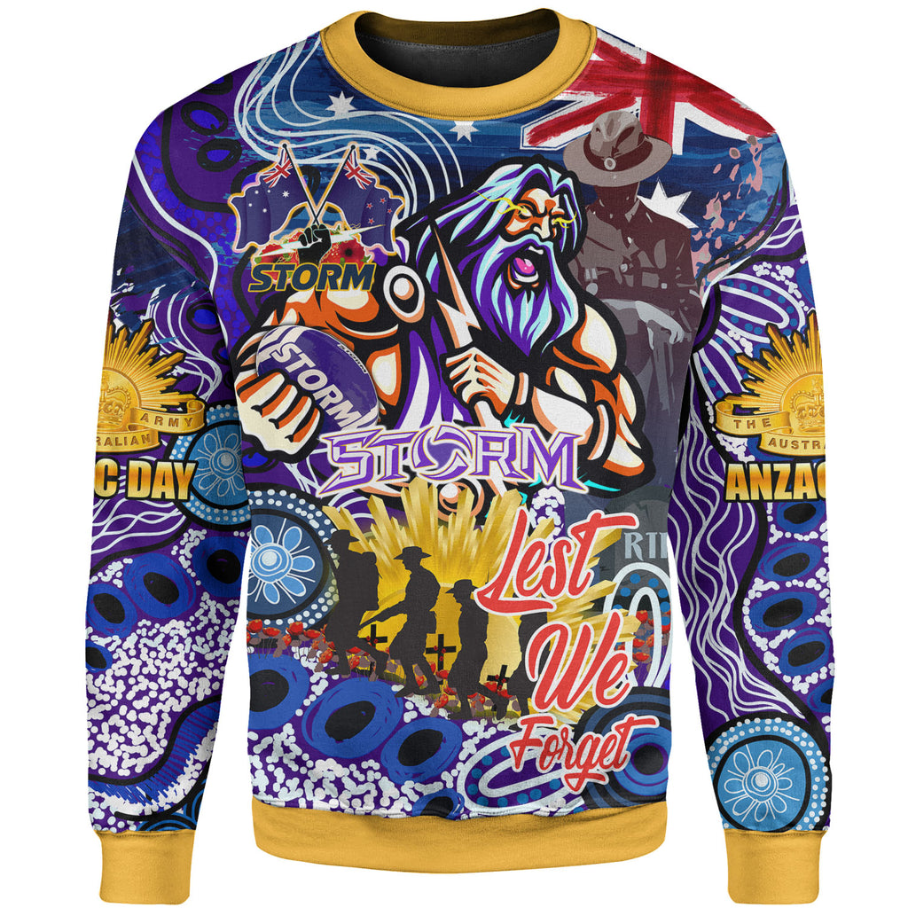 storm-rugby-australia-and-nz-anzac-sweatshirt-lest-we-forget-indigenous-melbourne-storm-aboriginal-patterns-sweatshirt