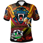 panthers-premierships-rugby-polo-shirt-custom-go-panthers-champion-claw-scratch-aboriginal-culture-polo-shirt
