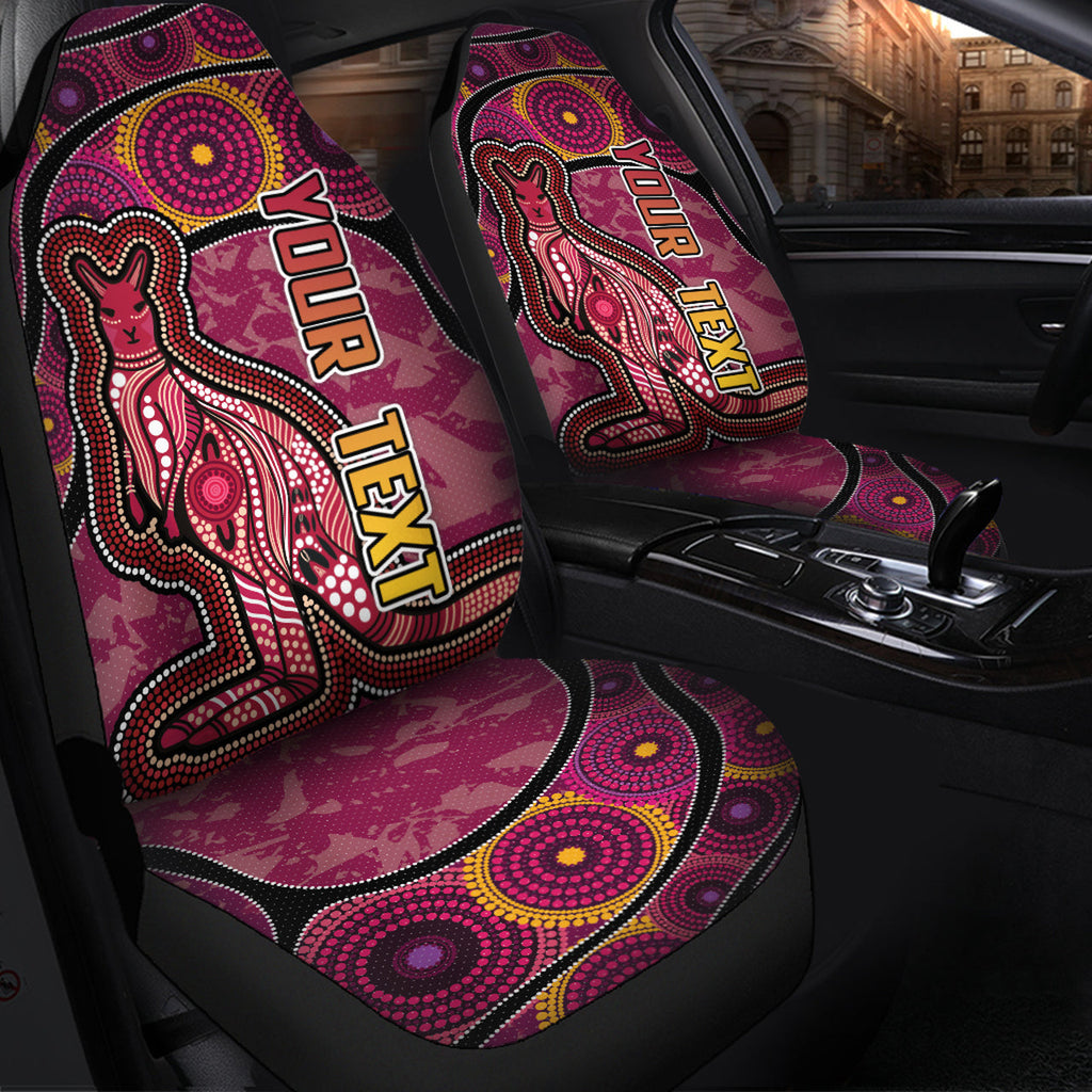 maroons-rugby-car-seat-covers-custom-maroons-kangaroo-car-seat-covers