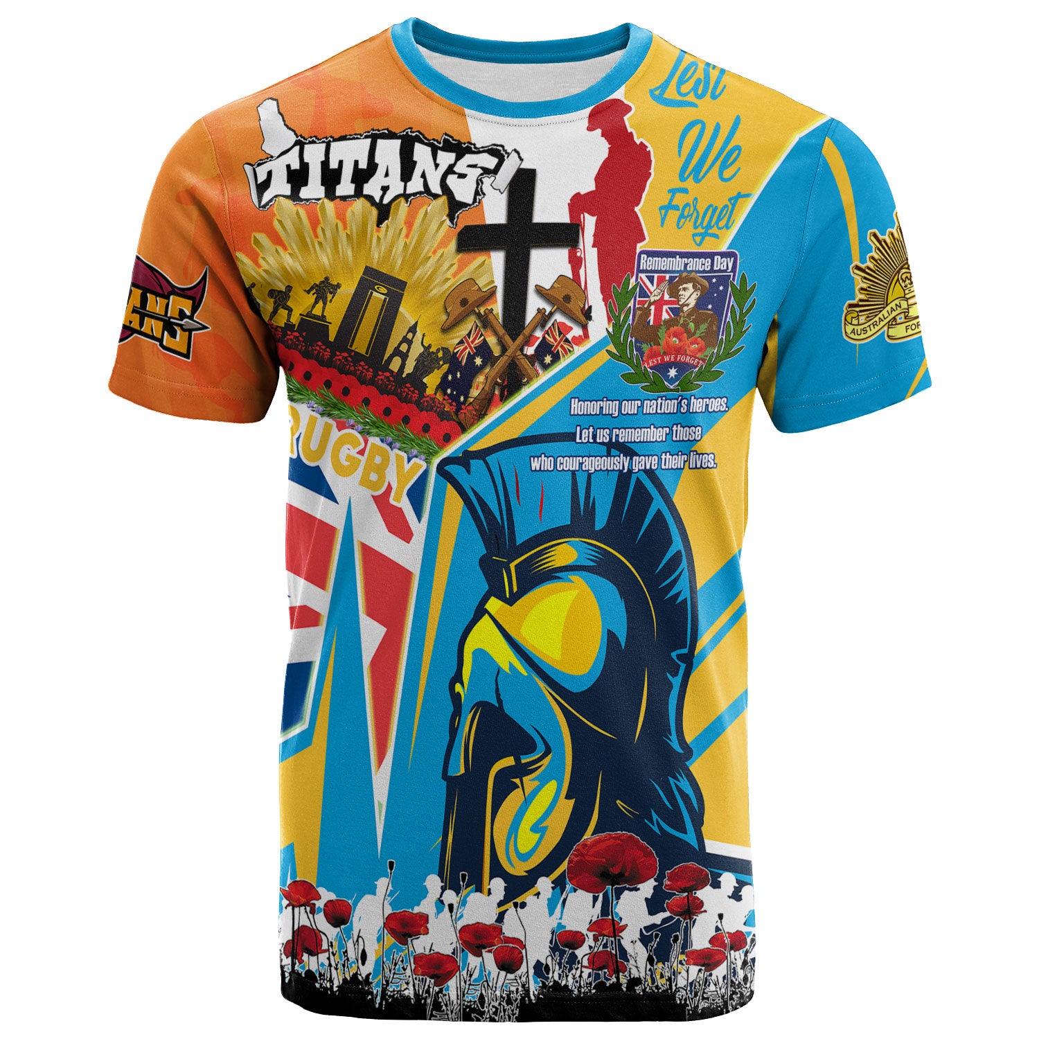 titans-rugby-t-shirt-custom-remembrance-titans-anzac-quote-with-poppy-and-rosemary-t-shirt