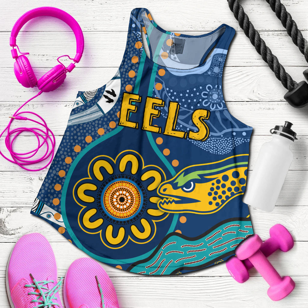 eels-rugby-women-racerback-tank-custom-indigenous-eels-women-racerback-tank