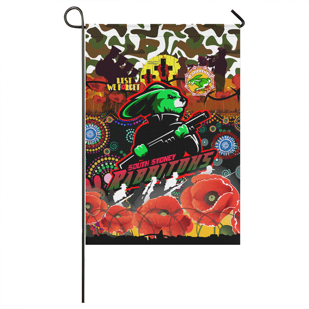 rabbitohs-rugby-anzac-poppy-flag-custom-camouflage-souths-anzac-lest-we-forget-spirit-flag