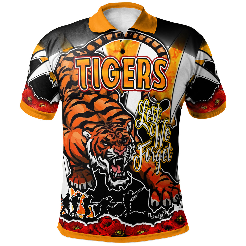 tigers-rugby-polo-shirt-custom-tigers-lest-we-forget-and-poppies-polo-shirt