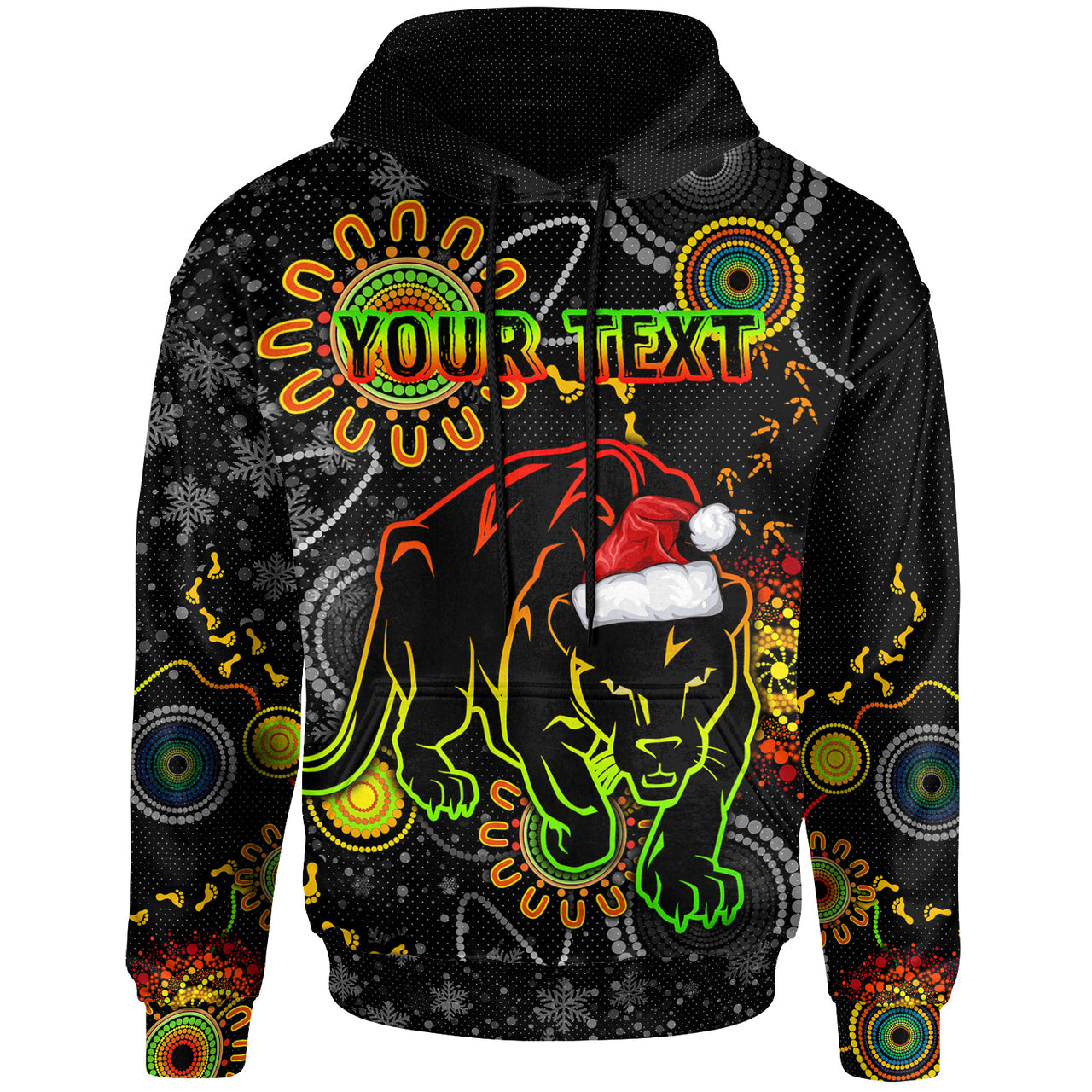 panthers-christmas-rugby-hoodie-custom-indigenous-black-panthers-hoodie