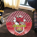 st-george-illawarra-dragons-rugby-round-rug-and-anzac-day-with-dragons-poppy-flower-patterns-round-rug