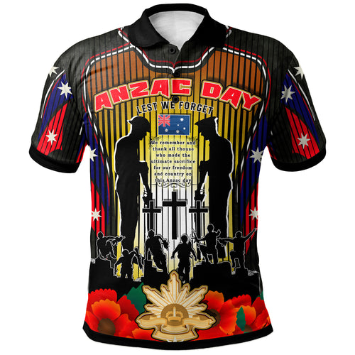 australia-anzac-day-polo-shirt-anzac-day-lest-we-forget-quotes-with-stripes-patterns-polo-shirt