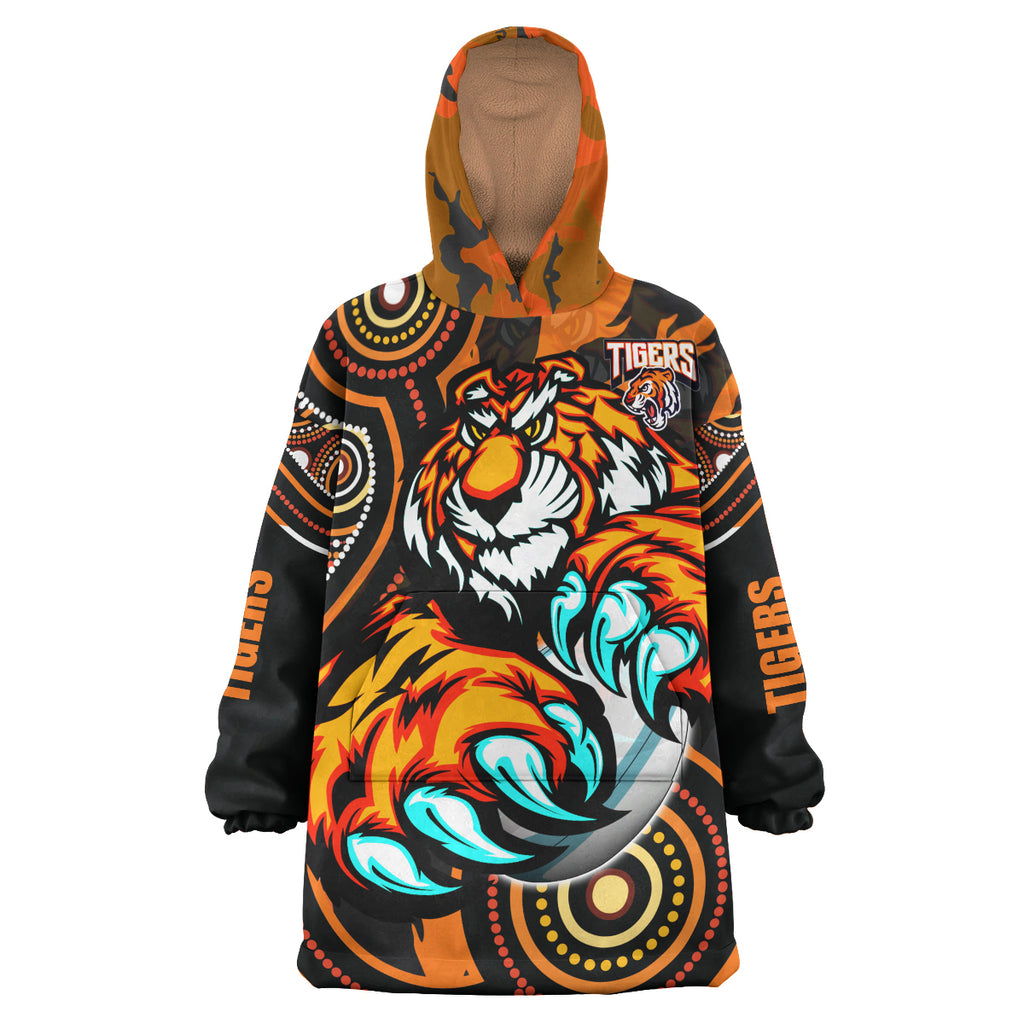 tigers-rugby-custom-indigenous-snug-hoodie-this-is-my-jungle-aboriginal-style-oodie-blanket