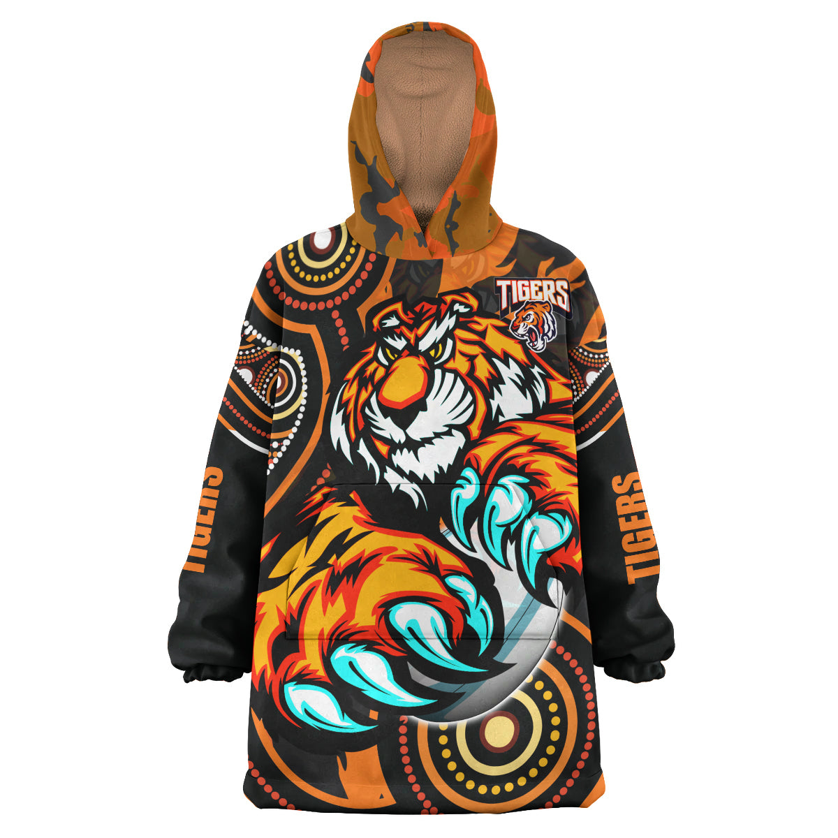 tigers-rugby-custom-indigenous-snug-hoodie-this-is-my-jungle-aboriginal-style-oodie-blanket
