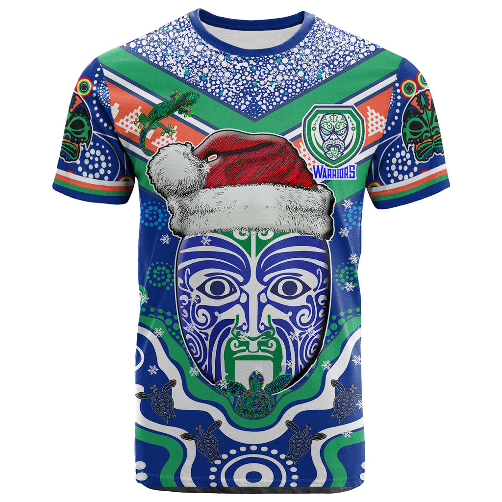 warriors-rugby-christmas-t-shirt-custom-merry-new-zealand-warriors-christmas-indigenous-t-shirt