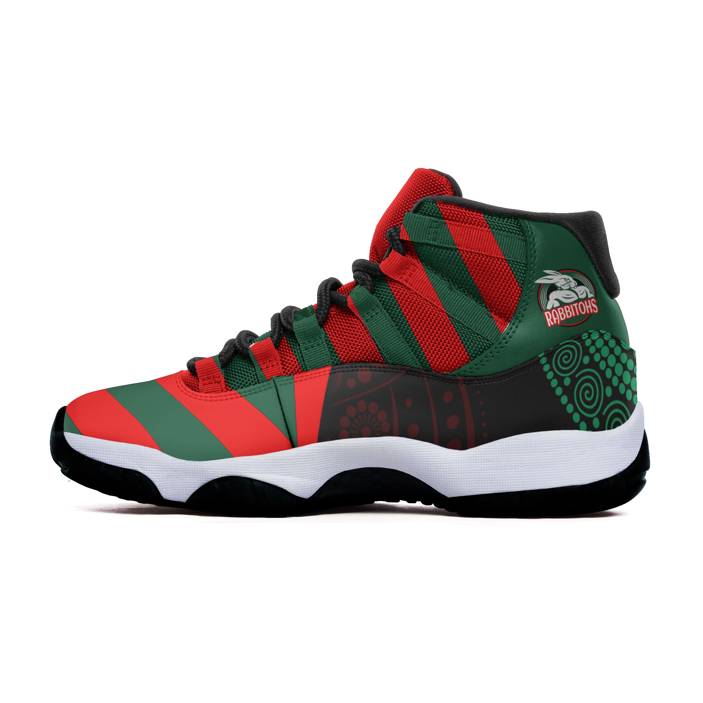 rabbitohs-rugby-high-top-basketball-shoes-j11-rabbitohs-super-style-high-top-sneakers-j11