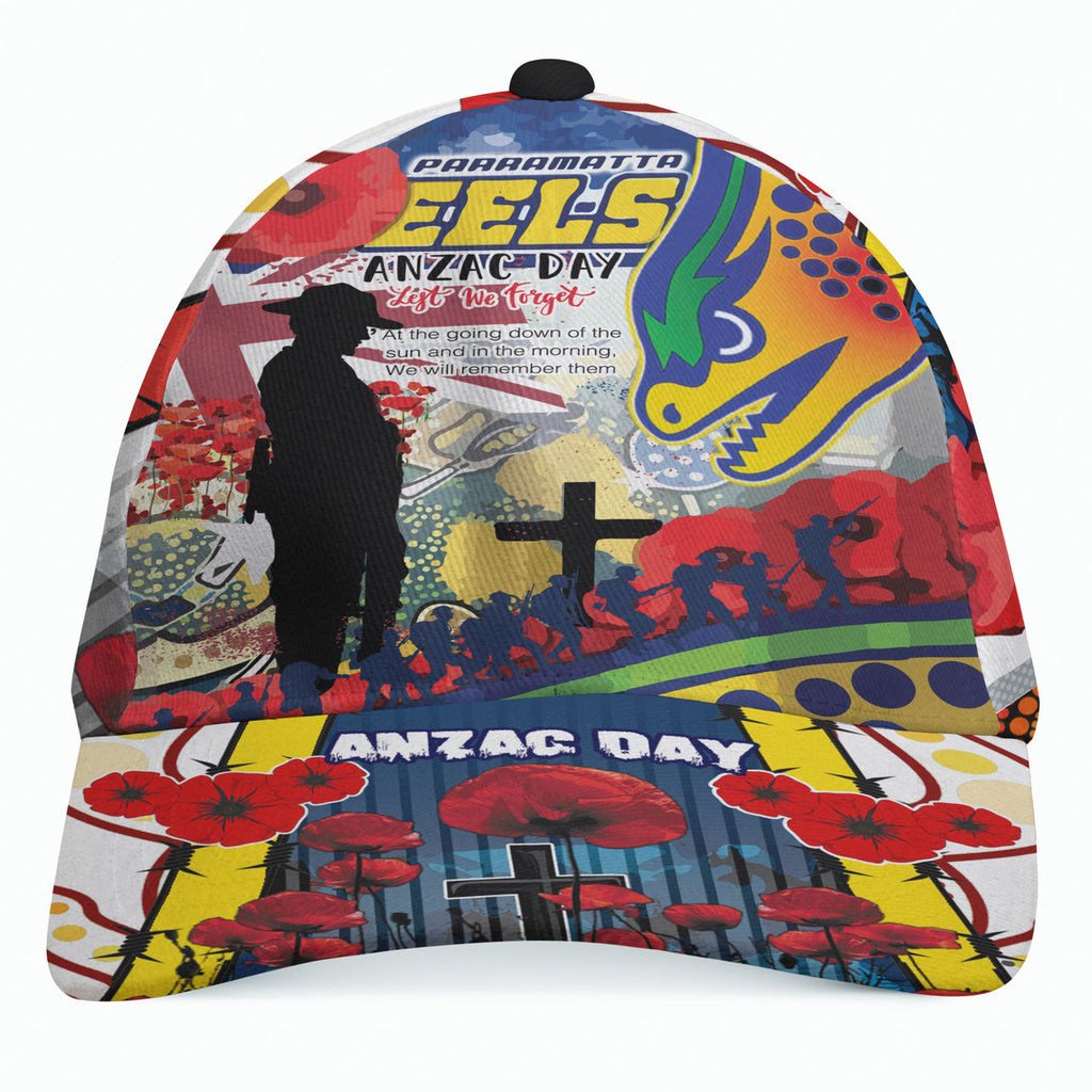 eels-rugby-australia-anzac-day-lest-we-forget-custom-cap-remembrance-eels-with-anzac-poppy-watercolour-style