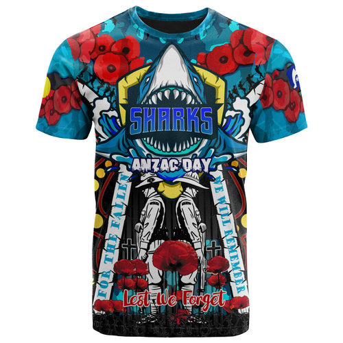 sharks-rugby-anzac-day-watercolour-custom-t-shirt-remembrance-cronulla-sutherland-sharks-with-poppy-flower