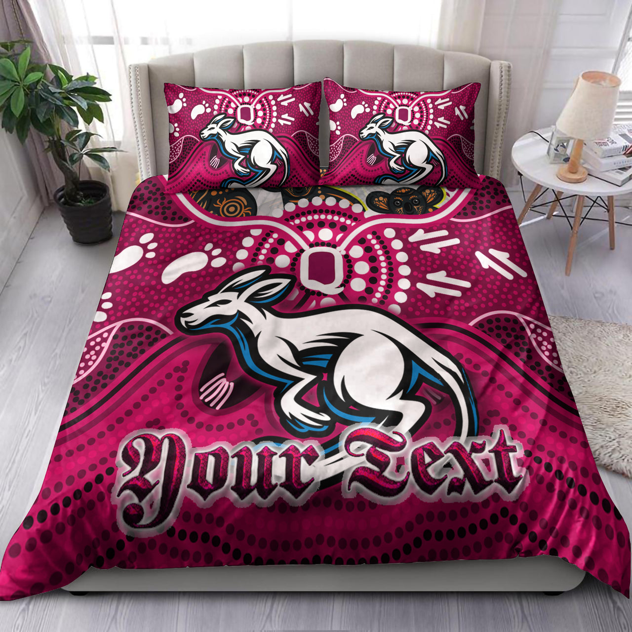 maroons-rugby-aboriginal-custom-bedding-set-the-cane-toads-with-indigenous-koala