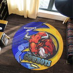 cowboys-rugby-round-rug-bull-rugby-ball-with-aboriginal-style-pattern-personalised-player-and-number-round-rug