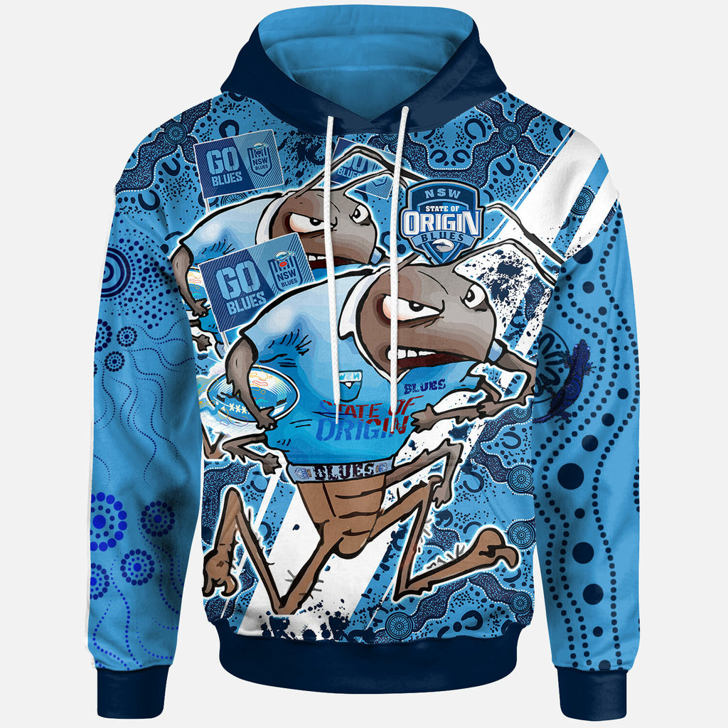 new-south-wales-rugby-league-team-hoodie-custom-nsw-blues-super-cockroaches-with-aboriginal-culture-state-of-origin-hoodie