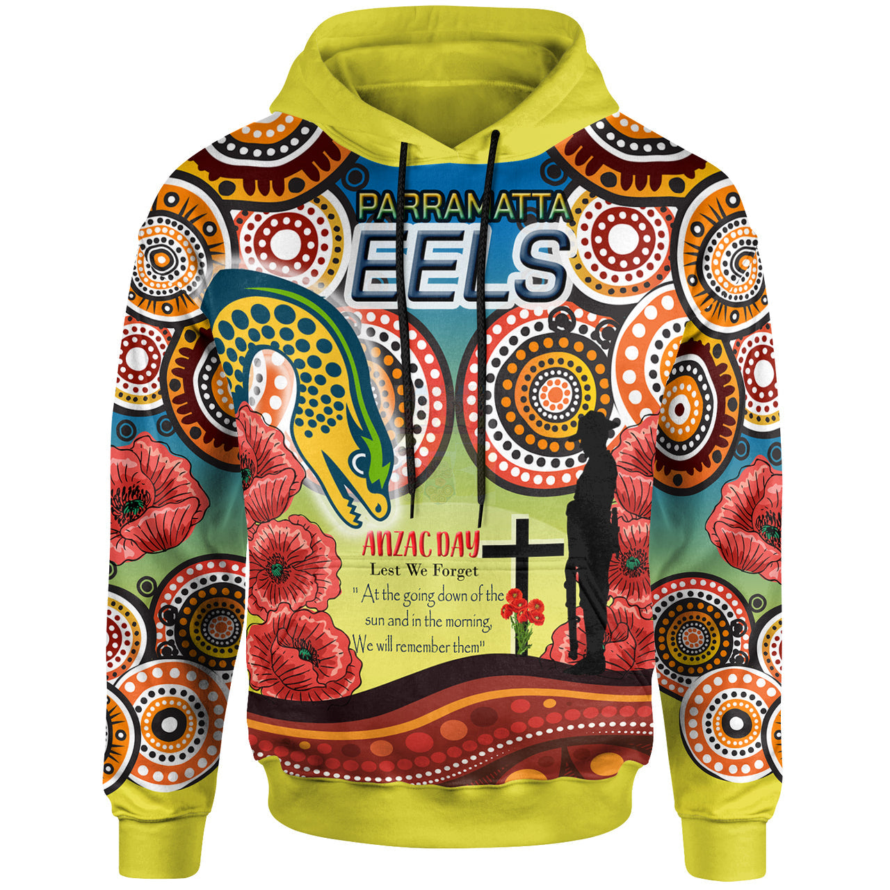 eels-rugby-aboriginal-hoodie-anzac-day-let-we-forgot-poppy-flower-patterns-hoodie
