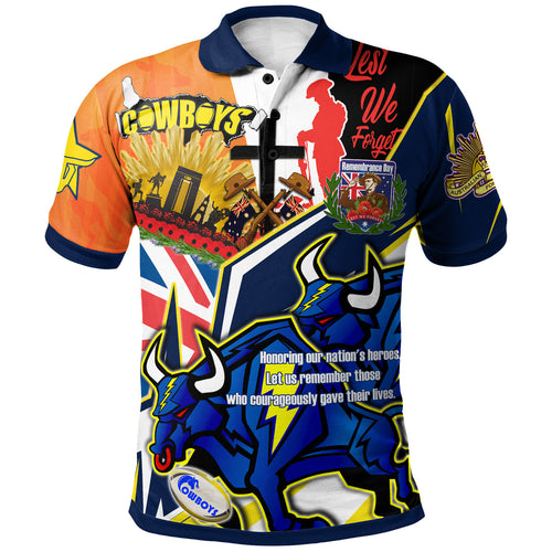 cowboys-rugby-polo-shirt-custom-remembrance-cowboys-anzac-quote-with-poppy-and-rosemary-polo-shirt