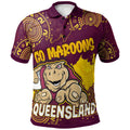 queensland-rugby-league-team-polo-shirt-custom-qld-cane-toad-state-of-origin-aboriginal-wrap-polo-shirt