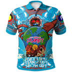australia-naidoc-week-2023-custom-polo-shirt-lets-save-our-planet-indigenous-culture-culture-polo-shirt