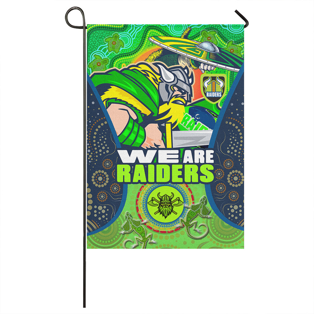 raiders-rugby-flag-custom-we-are-raiders-mascot-with-aboriginal-art-flag