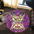 storm-rugby-round-rug-naidoc-week-storm-hand-thunder-with-aboriginal-pattern-get-up-stand-up-show-up-round-rug