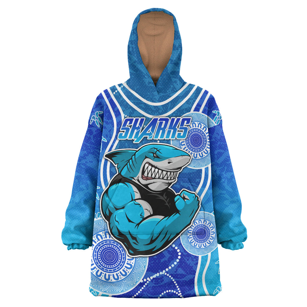 sharks-rugby-snug-hoodie-custom-indigenous-super-sharks-oodie-blanket