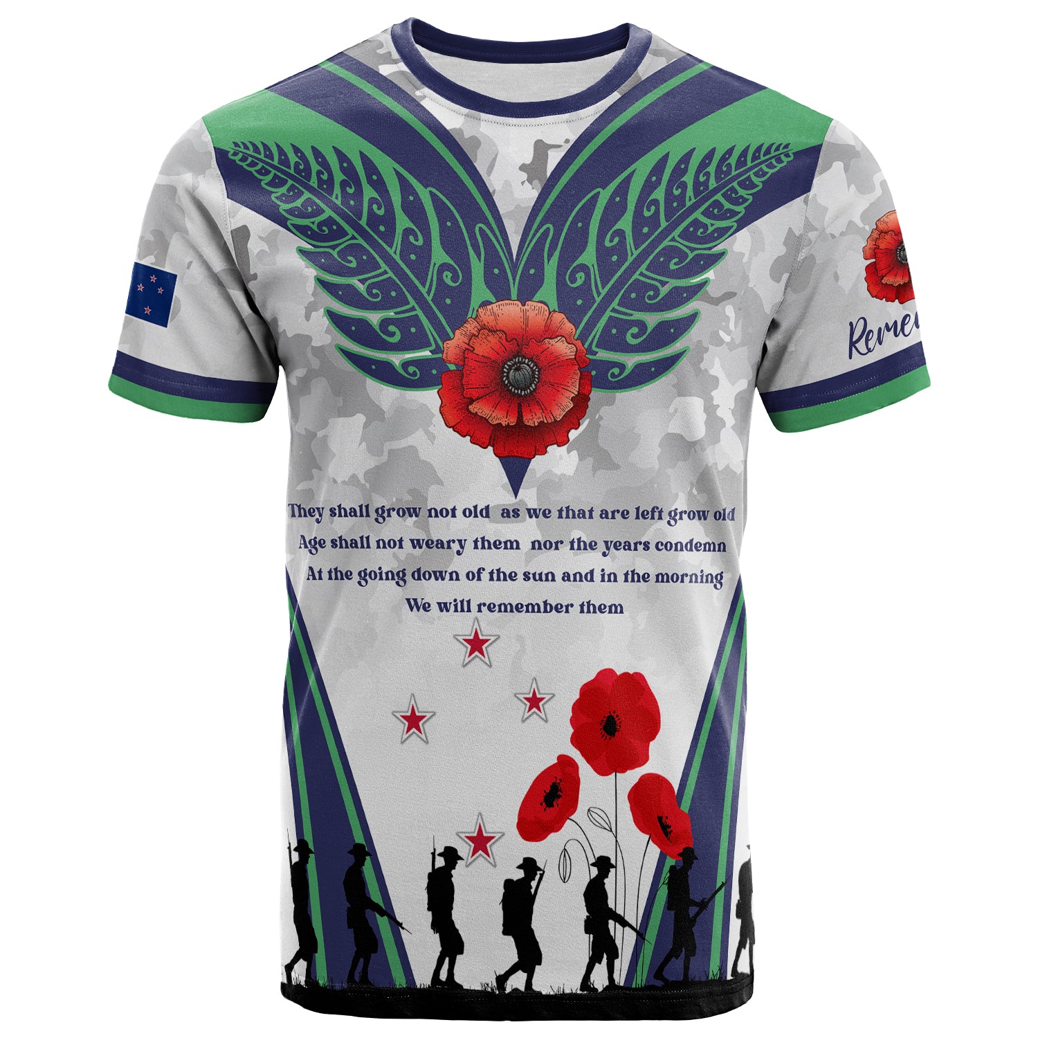 new-zealand-anzac-custom-t-shirt-we-will-remember-them-t-shirt