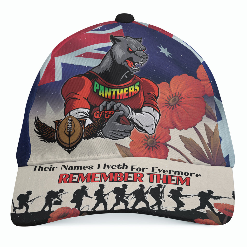 panthers-rugby-cap-custom-remember-them-red-poppy-flowers-cap