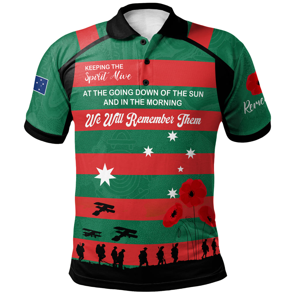 australia-south-sydney-anzac-custom-polo-shirt-keeping-the-spirit-alive-polo-shirt