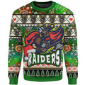 raider-rugby-christmas-sweatshirt-custom-xmas-raider-christmas-balls-snowflake-with-aboriginal-patterns-sweatshirt