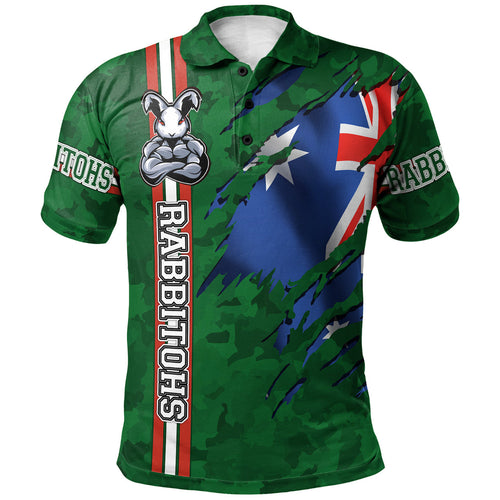rabbitohs-rugby-polo-shirt-custom-rabbitohs-with-camouflage-and-australia-flag-polo-shirt