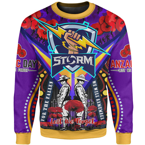 storm-rugby-anzac-watercolour-sweatshirt-custom-remembrance-melbourne-storm-with-poppy-flower-indigenous-sweatshirt