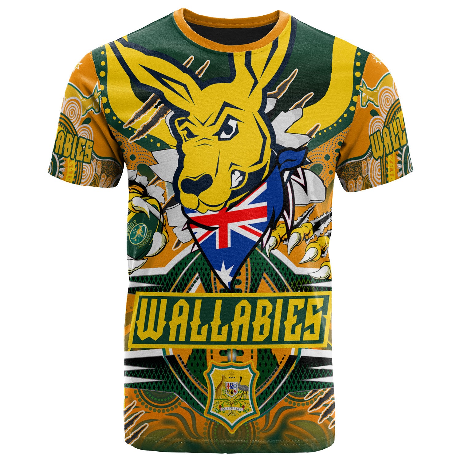 wallabies-rugby-aboriginal-t-shirt-custom-super-indigenous-wallabies-championship-scratch-style-t-shirt
