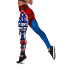 knights-rugby-anzac-watercolour-leggings-remembrance-indigenous-newcastle-knights-with-poppy-flower-leggings