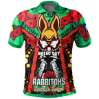 rabbitohs-rugby-aboriginal-anzac-day-custom-watercolour-polo-shirt-remembrance-indigenous-rabbitohs-with-poppy-flower