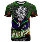 warriors-rugby-t-shirt-custom-warrios-maori-mask-rugby-player-maori-style-ethnic-ornament-pattern-player-and-number-t-shirt