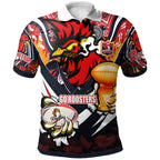 roosters-premierships-rugby-polo-shirt-custom-go-roosters-super-champion-claw-scratch-aboriginal-culture-polo-shirt