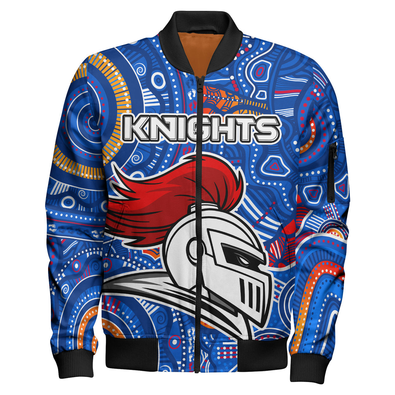 knights-rugby-bomber-jacket-custom-indigenous-knights-footprint-blue-bomber-jacket
