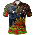 panthers-rugby-polo-shirt-custom-anzac-panthers-with-remembrance-poppy-and-indigenous-patterns-polo-shirt
