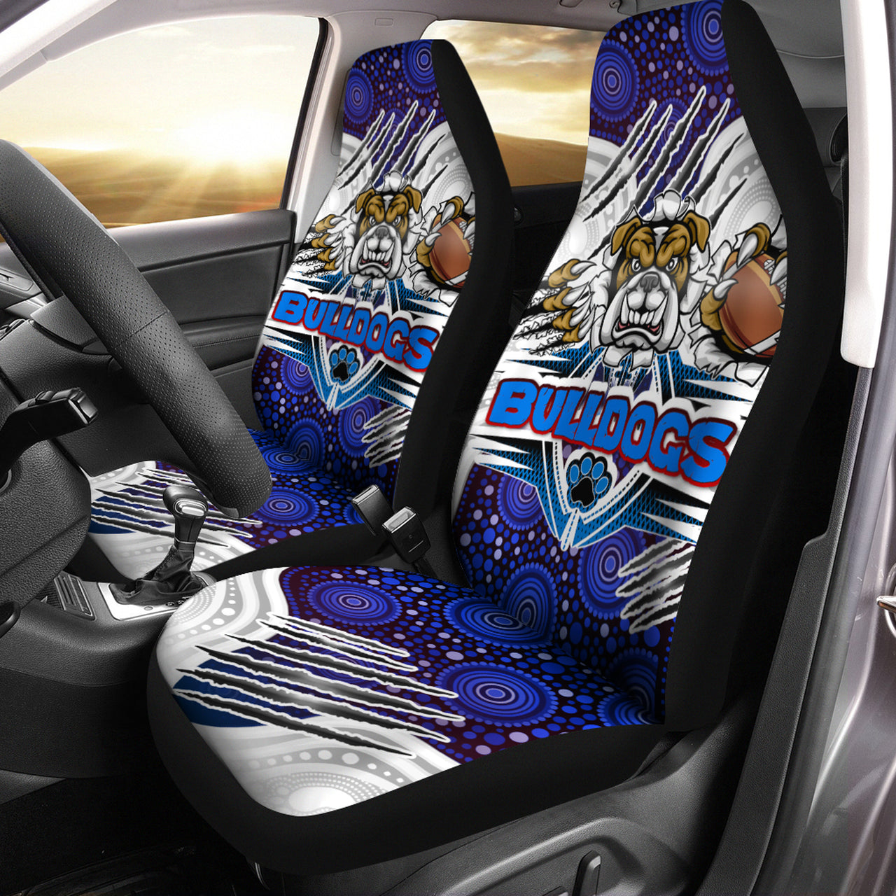 bulldogs-rugby-custom-aboriginal-car-seat-cover-indigenous-super-bulldogs