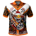 tigers-rugby-christmas-polo-shirt-custom-merry-tigers-christmas-indigenous-polo-shirt