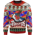 roosters-rugby-christmas-sweatshirt-custom-xmas-roosters-christmas-balls-snowflake-with-aboriginal-patterns-sweatshirt