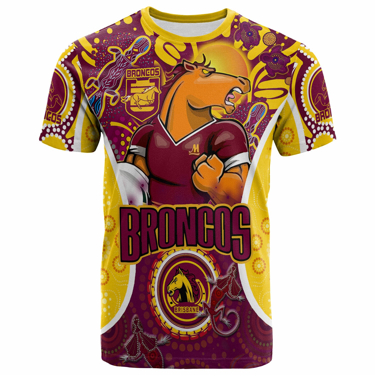 broncos-rugby-t-shirt-custom-brisbane-broncos-mascot-with-aboriginal-art-personalised-player-and-number-t-shirt