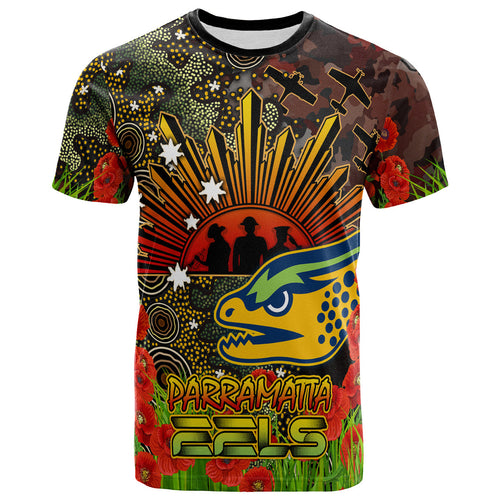 eels-rugby-t-shirt-anzac-eels-with-remembrance-poppy-and-indigenous-patterns-t-shirt