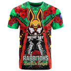 rabbitohs-rugby-aboriginal-anzac-day-custom-watercolour-t-shirt-remembrance-indigenous-rabbitohs-with-poppy-flower