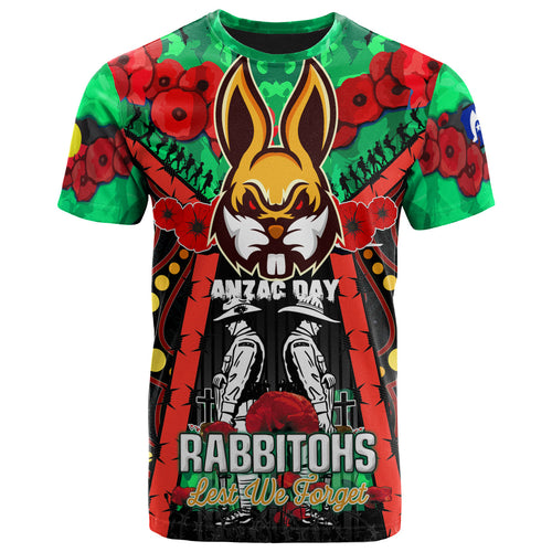 rabbitohs-rugby-aboriginal-anzac-day-custom-watercolour-t-shirt-remembrance-indigenous-rabbitohs-with-poppy-flower